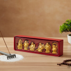 Laughing Buddha Set Box | Premium Prosperity Gift – KARAT25