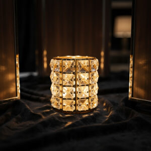 Crystal T-light Holder For Diwali decoration (Small)