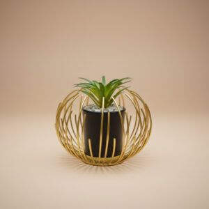 Golden Pot Table Top Showpiece (Small) | Premium Décor Gift – KARAT25